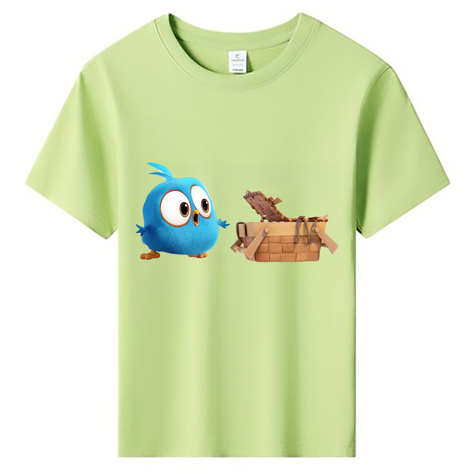 （画像用） Angry Birds アングリーバード 綿100％キッズTシャツ（フロントプリント）